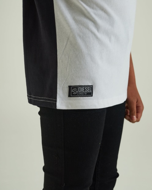 Quinn Tee Orange Diesel UK Yellow