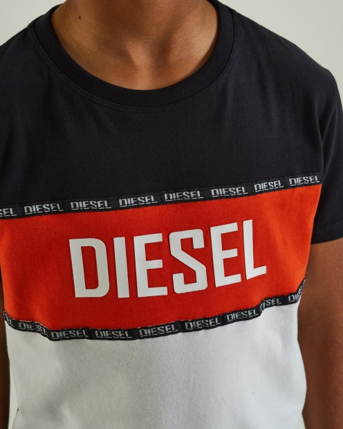 Quinn Tee Orange Diesel UK Yellow