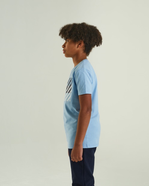 Troy Tee Sky Blue Diesel UK
