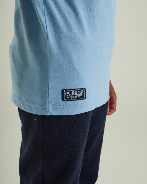 Troy Tee Sky Blue Diesel UK