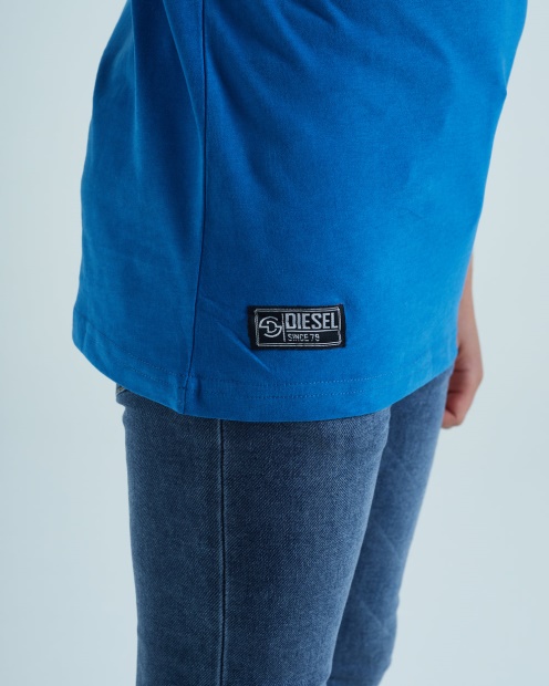 Diesel UK Tristan Tee Cobalt Blue