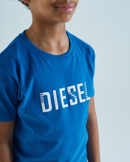 Diesel UK Tristan Tee Cobalt Blue