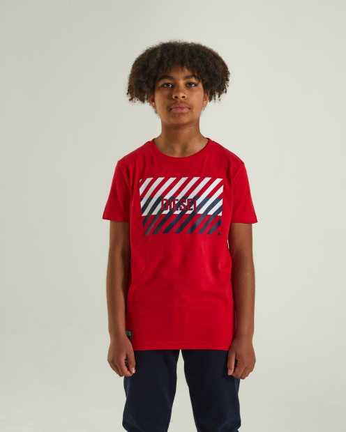 Troy Tee Red Diesel UK Blue