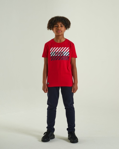 Troy Tee Red Diesel UK Blue
