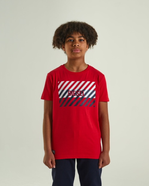 Troy Tee Red Diesel UK Blue