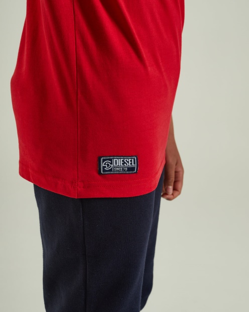 Troy Tee Red Diesel UK Blue