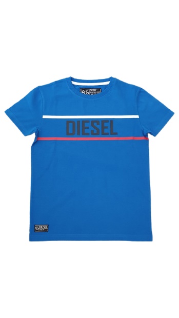 Kieran Tee Blue Diesel UK Red