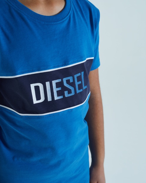 Roy Tee Cobalt Diesel UK White