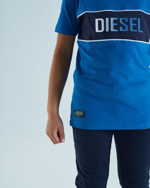 Roy Tee Cobalt Diesel UK White