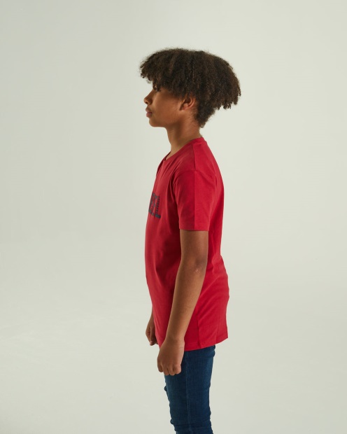 Diesel UK Tristan Tee Red Blue