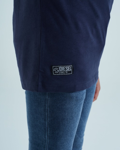 Tristan Tee Navy Diesel UK White