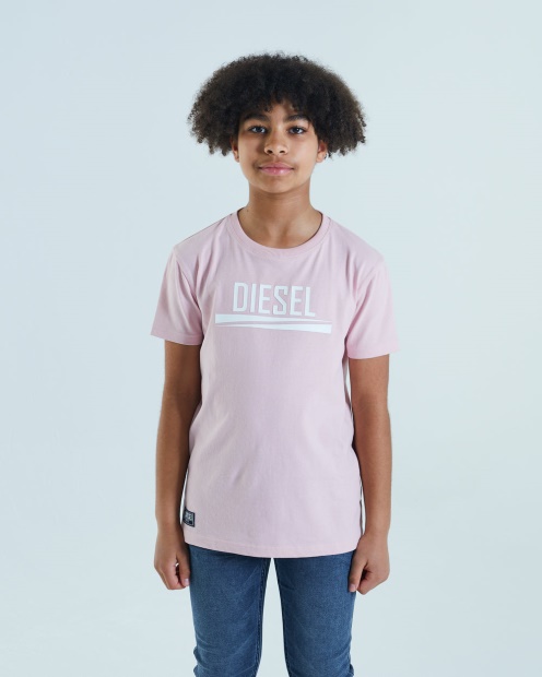 Navy Diesel UK Shawn Tee Pink