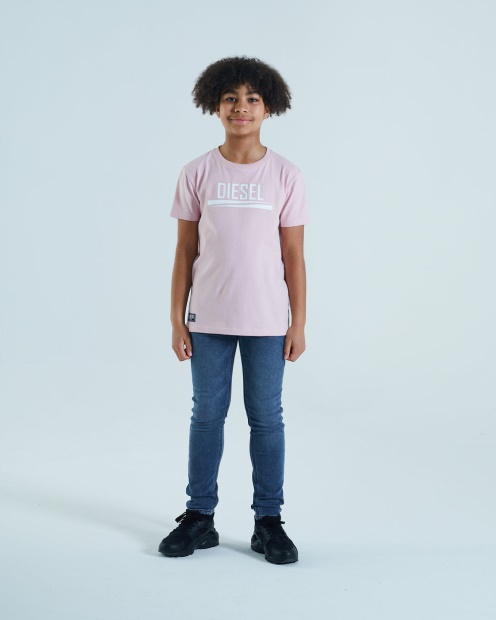 Navy Diesel UK Shawn Tee Pink