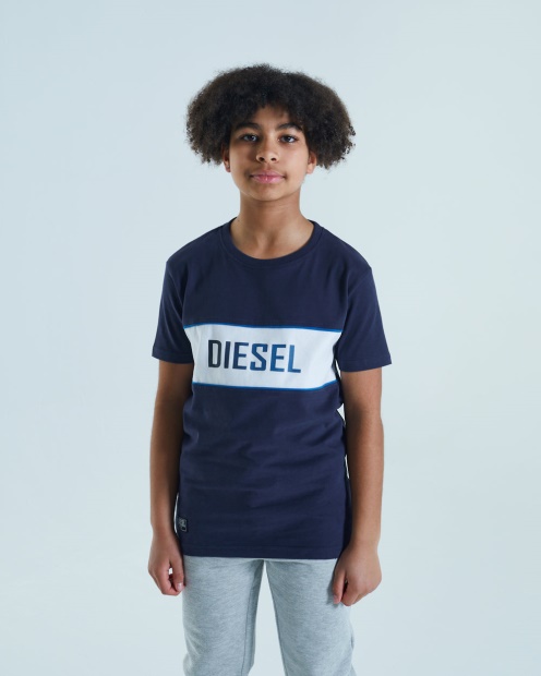 Blue Roy Tee Navy Diesel UK