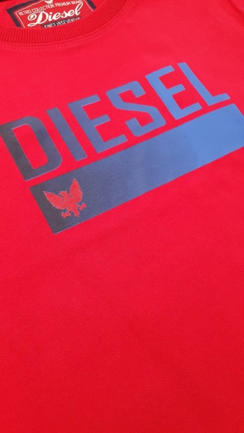 Fraser Tee Red Diesel UK Yellow