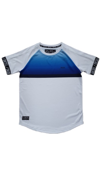 Red Diesel UK Tyler Tee Blue/White