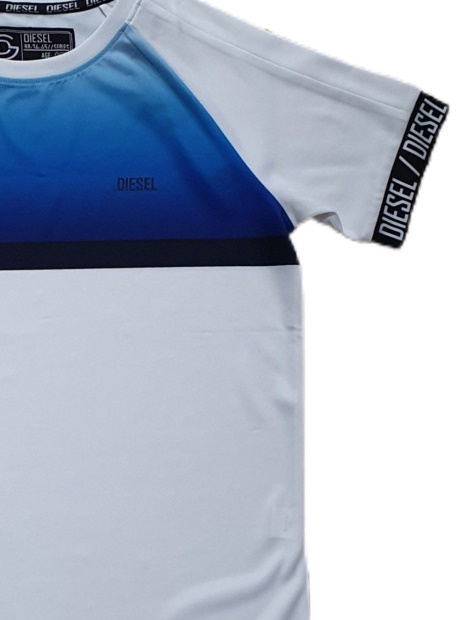 Red Diesel UK Tyler Tee Blue/White