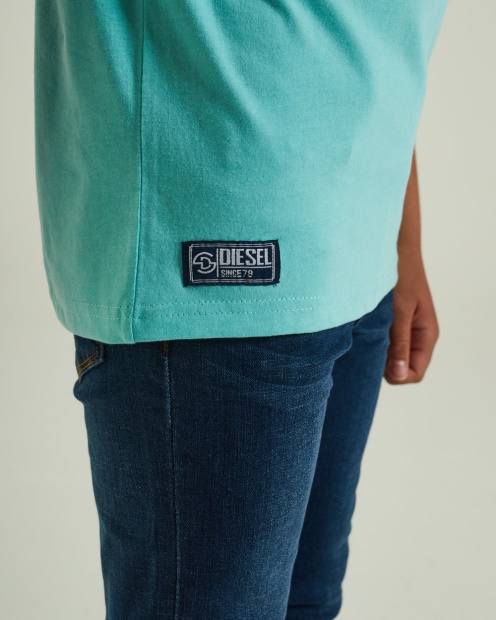 Diesel UK Shawn Tee Mint White