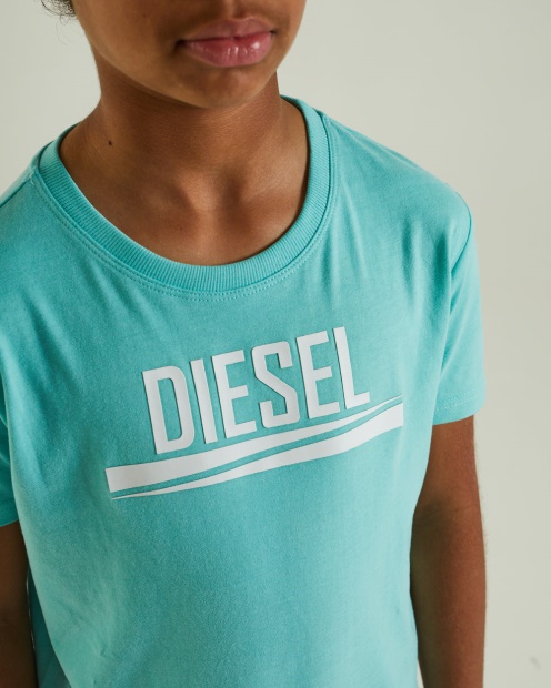 Diesel UK Shawn Tee Mint White