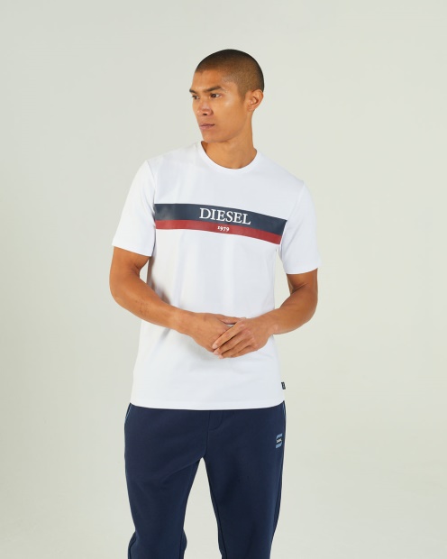 Diesel UK Hoyt Tee Optic Red