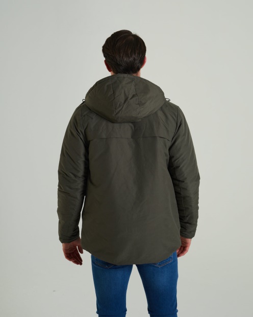 Bronson Parka Jacket Combat Green Diesel UK White