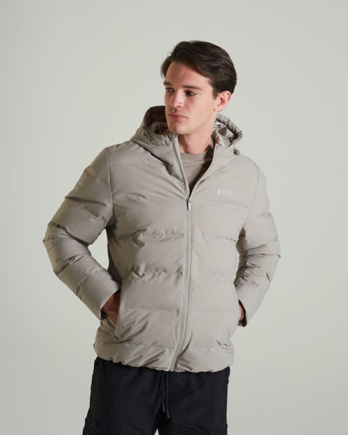 Honor Jacket Stone Biscuit Diesel UK Black