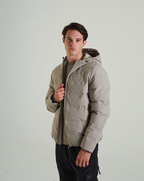 Honor Jacket Stone Biscuit Diesel UK Black