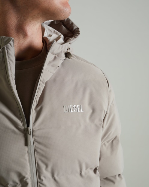 Honor Jacket Stone Biscuit Diesel UK Black