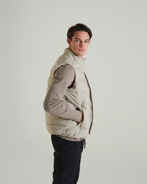 Gaston Gilet Sandy Dune Diesel UK Black