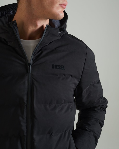 Honor Jacket New Black Diesel UK Green