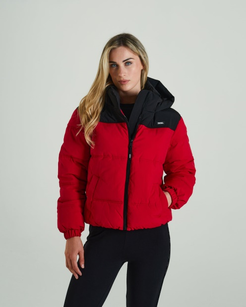 Vanessa Coat Tango Red Diesel UK Grey