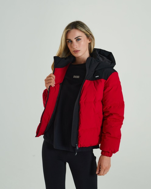Vanessa Coat Tango Red Diesel UK Grey
