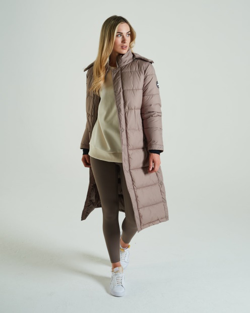 Diesel UK Tess Coat Mink Beige