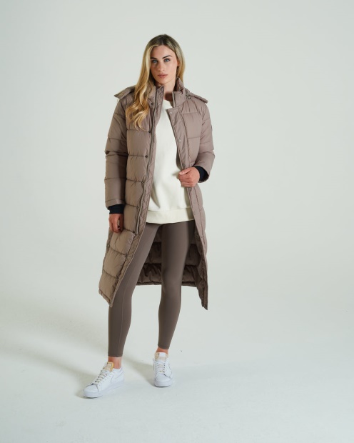 Diesel UK Tess Coat Mink Beige