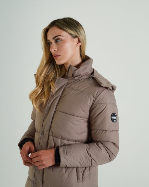 Diesel UK Tess Coat Mink Beige