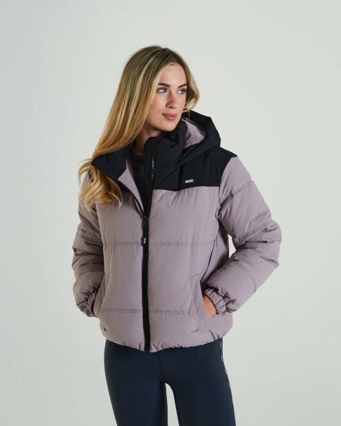 Beige Vanessa Coat Light Lilac Diesel UK