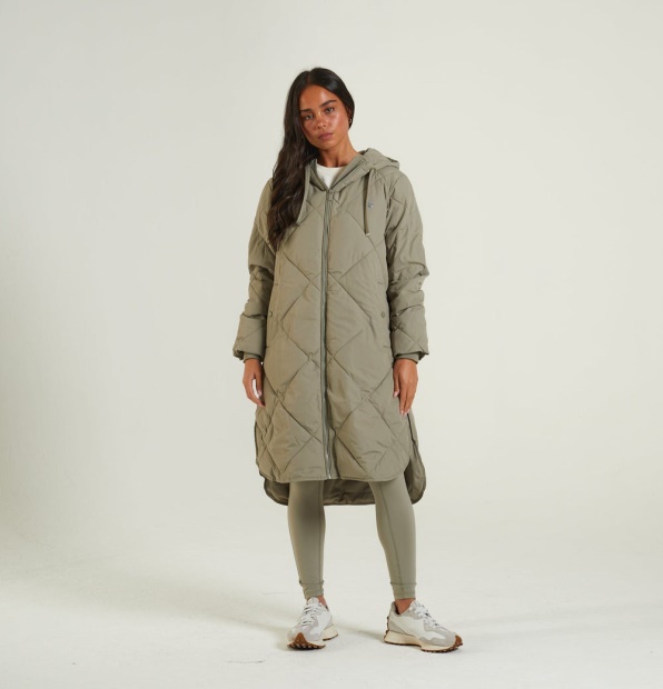 Diesel UK Moxie Coat Dusty Sage Purple