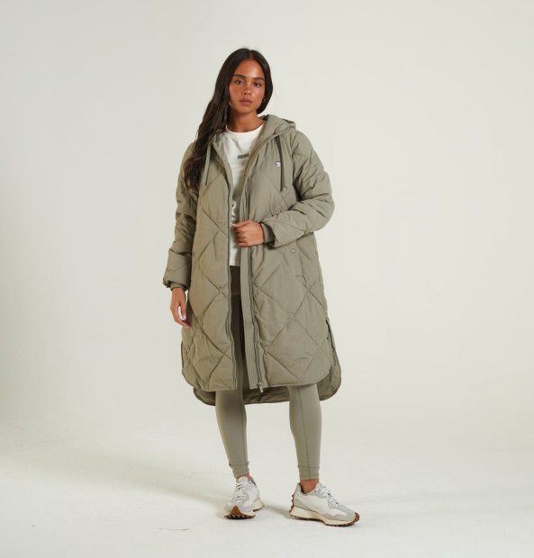 Diesel UK Moxie Coat Dusty Sage Purple