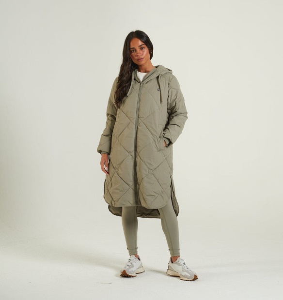 Diesel UK Moxie Coat Dusty Sage Purple