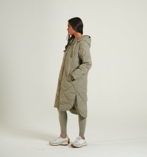 Diesel UK Moxie Coat Dusty Sage Purple