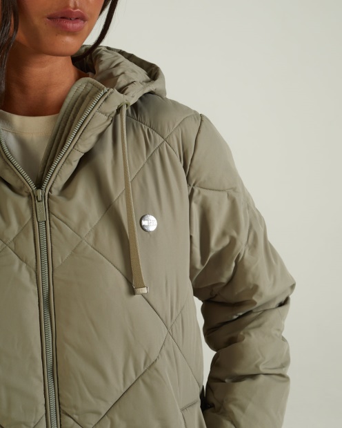 Diesel UK Moxie Coat Dusty Sage Purple