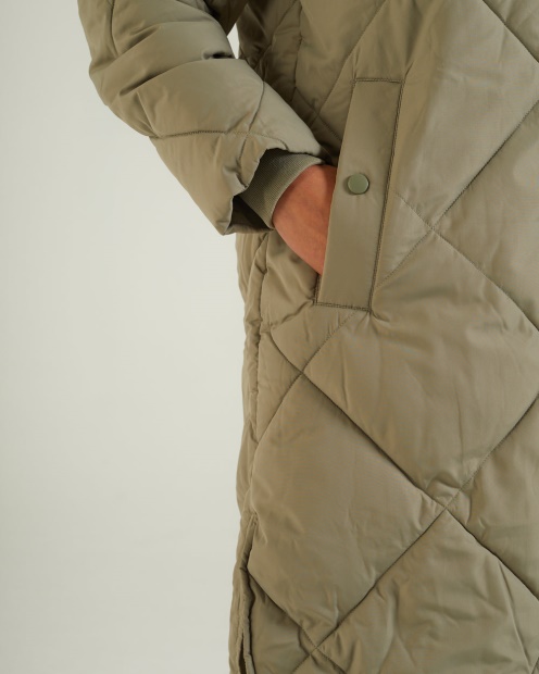 Diesel UK Moxie Coat Dusty Sage Purple