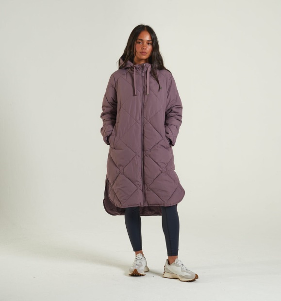 Moxie Coat Dusty Purple Diesel UK Green