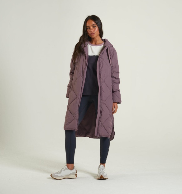 Moxie Coat Dusty Purple Diesel UK Green