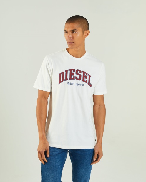 Diesel UK Ronnie Tee Dove Blue