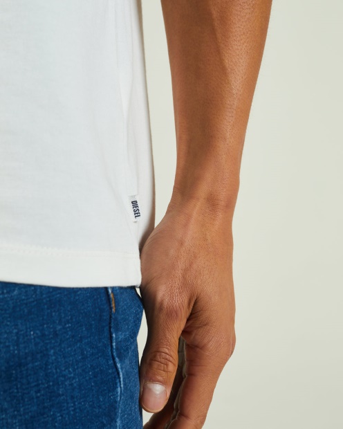 Diesel UK Ronnie Tee Dove Blue