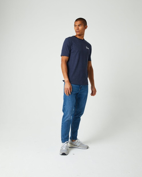 Diesel UK Dakota Tee Navy Blazer Pink