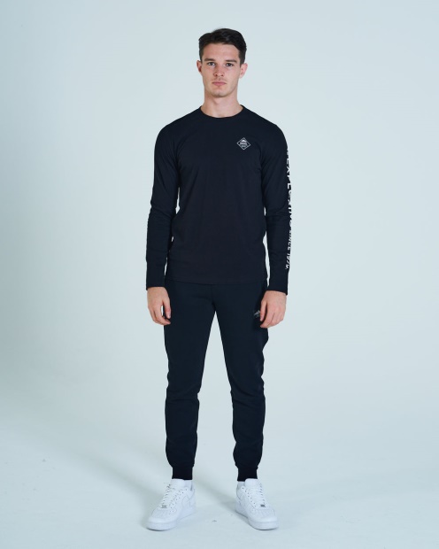 Bryson Ls Tee Black Diesel UK Navy