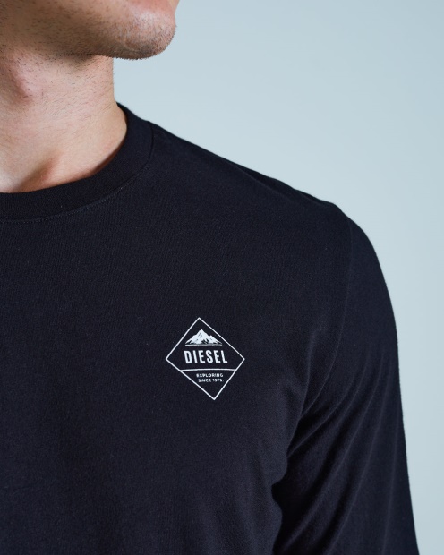 Bryson Ls Tee Black Diesel UK Navy