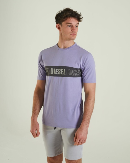 Grey Augustus Tee Sunset Diesel UK